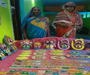 Maa Tarini SHG , Badabarsingh, Po-Ragadipada, Badamba block doing House of Handicraft work. Phone no - 9777664446, 9938246428