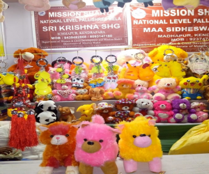 Soft Toys making by Sri Krishna SHG, Ichhapur, Kendrapara, Mob - 9439482868
